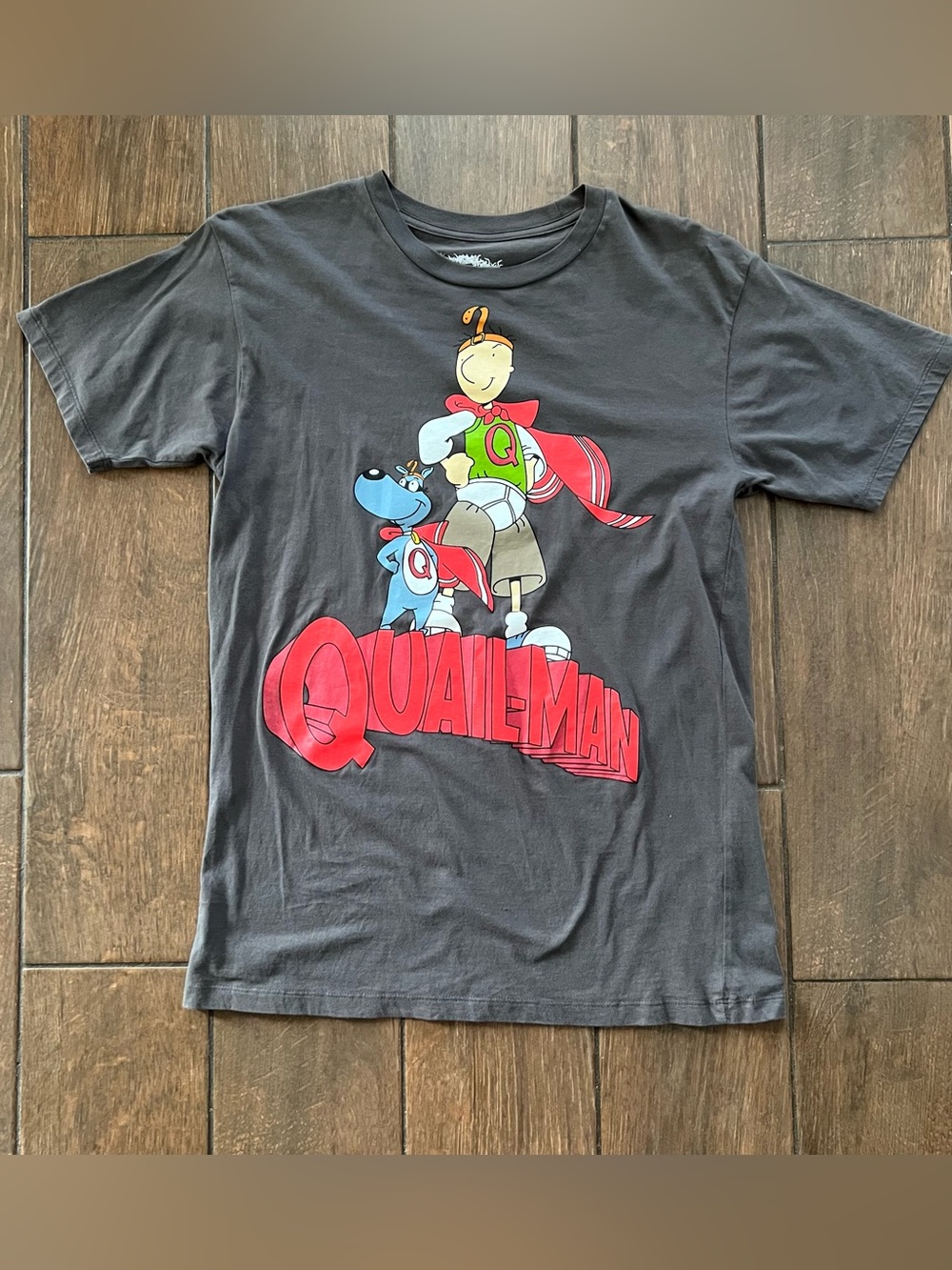 Quailman Graphic T‑Shirt Doug Cartoon size M